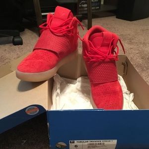Adidas Sneakers Tubulars Red